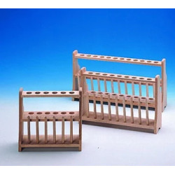 PORTOIR EN BOIS 2 X 6 EMPLACEMENTS POUR TUBE DE DIAMETRE 18 mm