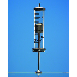 SERINGUE EN VERRE / METAL FORTUNA OPTIMA 5 ML EMBOUT LUER CONE METAL