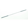 MICRO-SPATULE DOUBLE EN INOX EMBOUTS PLATS, 55 x 5 mm, LONGUEUR 210 mm