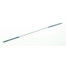 MICRO-SPATULE DOUBLE EN INOX EMBOUTS PLATS, 40 x 9 mm, LONGUEUR 150 mm