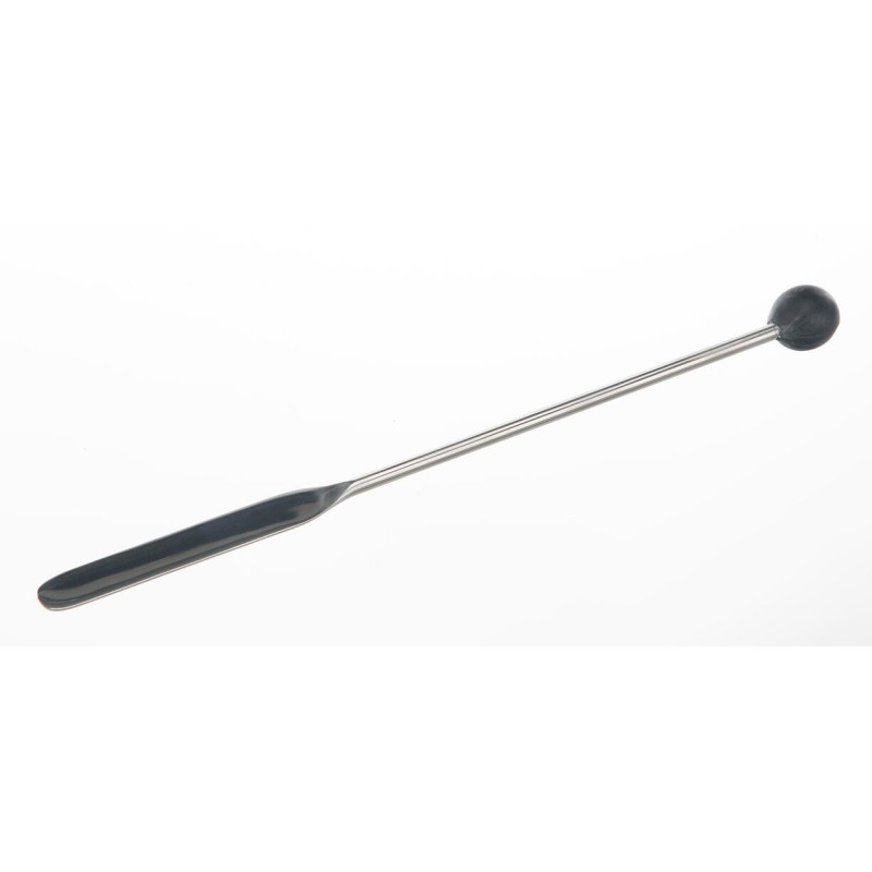 SPATULE EN ACIER INOX A BOUTON
