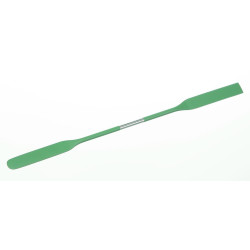 SPATULE DOUBLE PLAT EN ACIER INOX, REVETEMENT PTFE