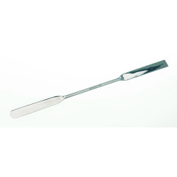 SPATULE DOUBLE PLAT EN NICKEL