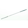 MICRO-SPATULE PELLE EN ACIER INOX, FORME ETROITE