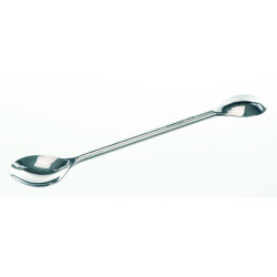 SPATULE DOUBLE CUILLERE EN INOX LONGUEUR 150 mm
