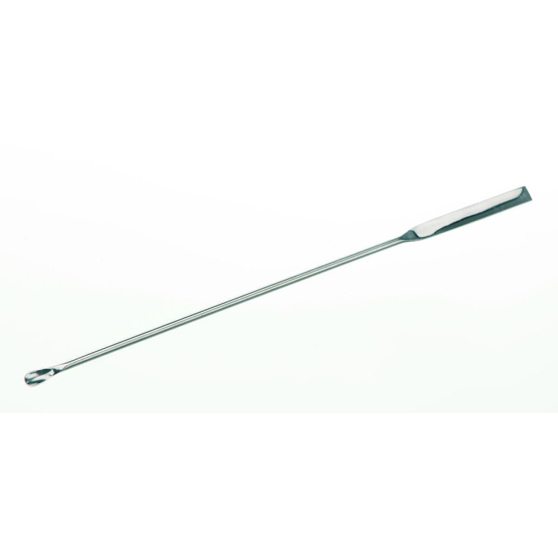 MICRO-SPATULE CUILLERE EN ACIER INOX