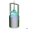 PRELEVEUR A IMMERSION ANTIDEFLAGRANT EN LAITON NICKELE AVEC FLACON EN VERRE 1000 ML