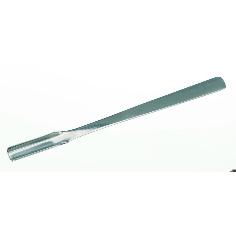 CUILLERE EN INOX FORME RECTANGULAIRE ETROITE, LONGUEUR 170 mm