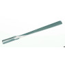CUILLERE EN INOX FORME RECTANGULAIRE ETROITE, LONGUEUR 170 mm