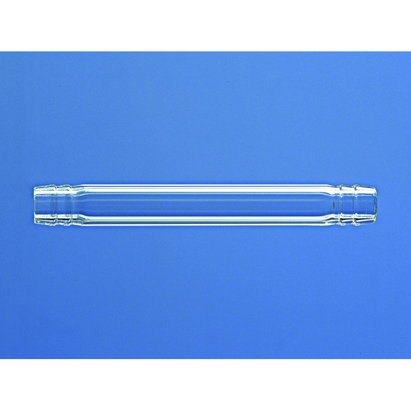 RACCORD DE TUYAU DROIT EN VERRE DURAN LONGUEUR 115 MM DIAMETRE EXTERNE 9 MM