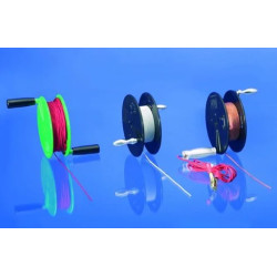 ENROULEUR MANUEL EN POLYPROPYLENE VERT POUR PRELEVEUR A IMMERSION