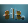 FENETRE EN ZNSE DIAMETRE 25 MM X EPAISSEUR 2 MM