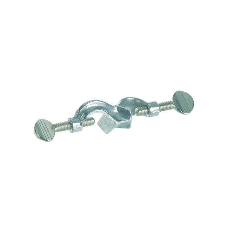 NOIX DE SERRAGE 90ø EN ALUMINIUM POLI PLAGE DE SERRAGE 16,5 mm