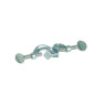 NOIX DE SERRAGE 90ø EN ALUMINIUM POLI PLAGE DE SERRAGE 16,5 mm