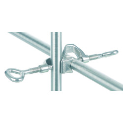 NOIX DE SERRAGE 90/180ø EN INOX, PLAGE DE SERRAGE 16,5 mm