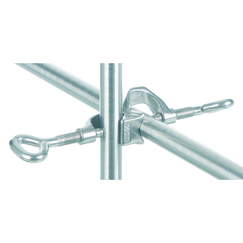 NOIX DE SERRAGE 90/180ø EN INOX, PLAGE DE SERRAGE 16,5 mm