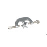 NOIX DE SERRAGE 90/180ø EN INOX, PLAGE DE SERRAGE 16,5 mm