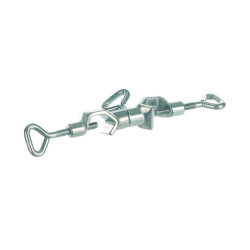 NOIX DE SERRAGE EN INOX, ORIENTABLE 360ø, PLAGE DE SERRAGE 16,5 mm