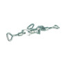NOIX DE SERRAGE EN INOX, ORIENTABLE 360ø, PLAGE DE SERRAGE 16,5 mm
