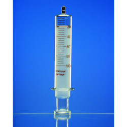 SERINGUE EN VERRE FORTUNA OPTIMA 20 ml EMBOUT LUER LOCK CONE METAL