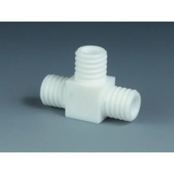 RACCORD A VIS 3 VOIES EN PTFE GL14 DIAMETRE INT. 6,5 mm