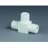 RACCORD A VIS 3 VOIES EN PTFE GL18 DIAMETRE INT. 10,5 mm