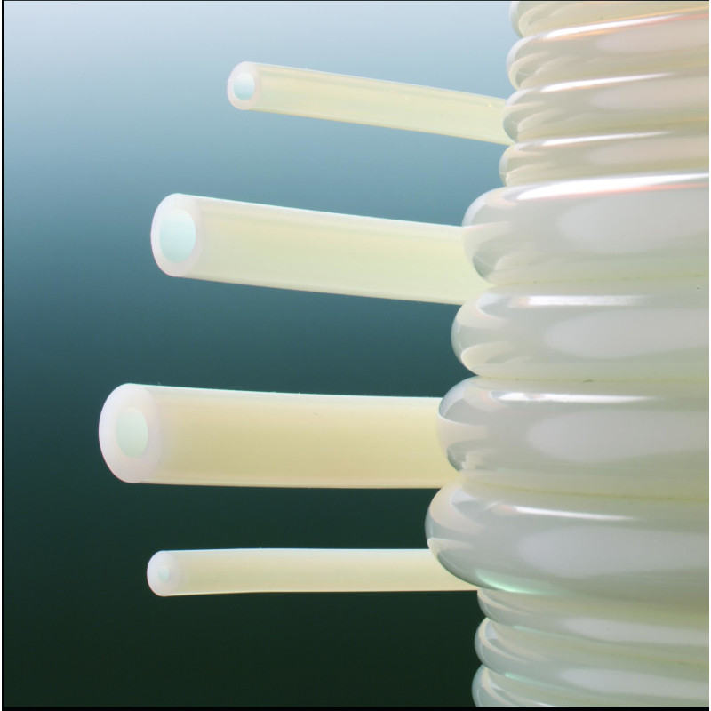 TUYAU SOUPLE EN SILICONE 1 x 1,8 mm EPAISSEUR 0,4 mm, PRIX AU METRE