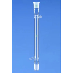 REFRIGERANT DE LIEBIG EN VERRE DURAN A RODAGE 19/26 RACCORD A OLIVE LONGUEUR UTILE 250 mm