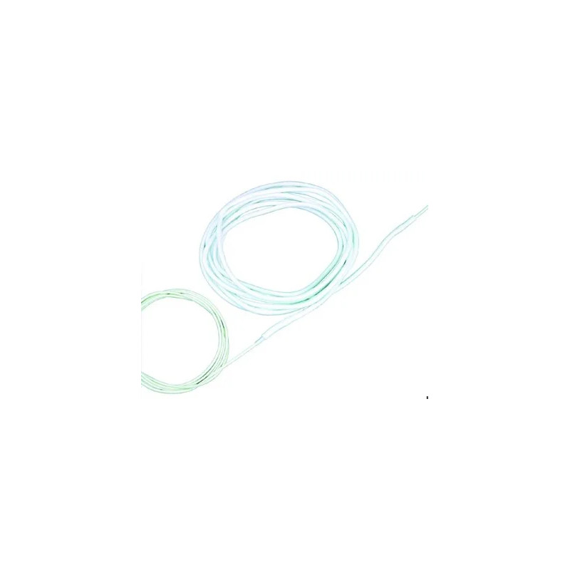 CORDON CHAUFFANT EN TOILE DE VERRE FORME RONDE DIA. 3,5 A 4,5 MM PUISSANCE 375 W LONGUEUR 2,5 M SERIE KM-HC-G