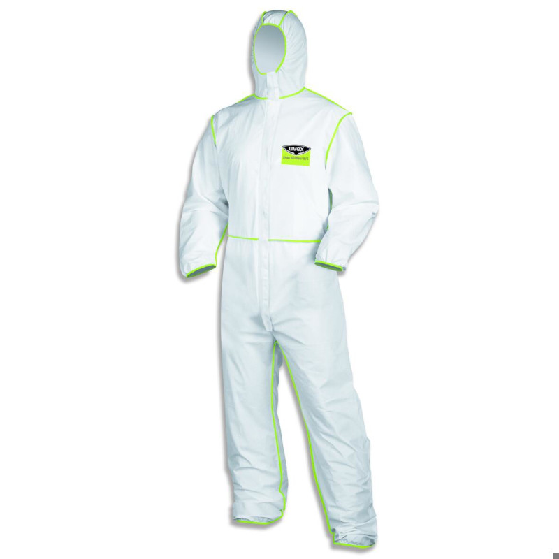 COMBINAISON JETABLE DE PROTECTION UVEX SIL WEAR 5/6 TAILLE XL PAR 5