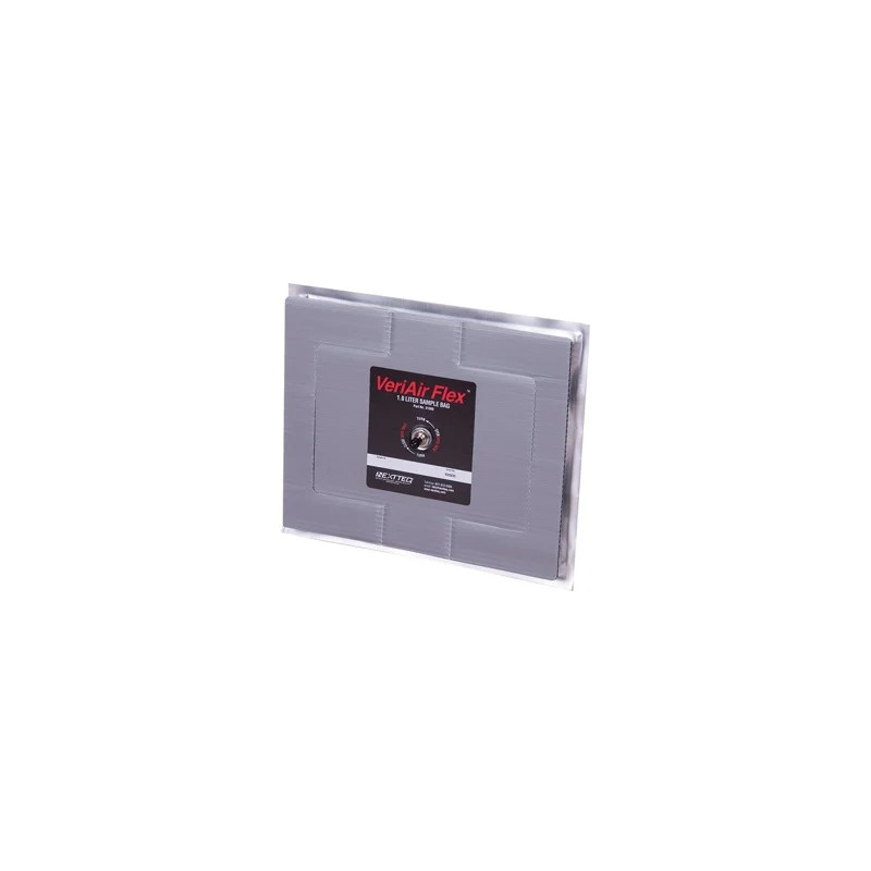 SAC POUR PRELEVEMENT DE GAZ, GONFLAGE MANUEL, VERIAIR FLEX EN COUCHE METALLIQUE/PP 1 LITRE