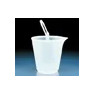 SEAU EN POLYPROPYLENE AVEC BEC VERSEUR ET ANSE 15 LITRES