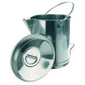 SEAU EN INOX AVEC BEC VERSEUR, 15 L
