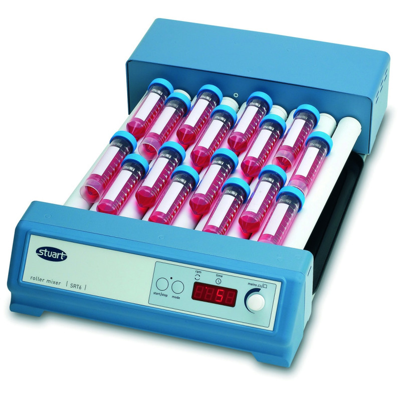 AGITATEUR ROTATIF 9 ROULEAUX ANALOGIQUE COLE-PARMER RS-200-L (EX STUART SRT9) VITESSE FIXE 33 TR/MIN