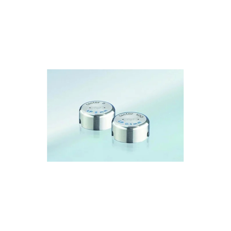CAPUCHON AVEC MIROIR INTEGRE POUR CUVE MICRO HELLMA TRAYCELL TRAJET OPTIQUE 0,2 mm