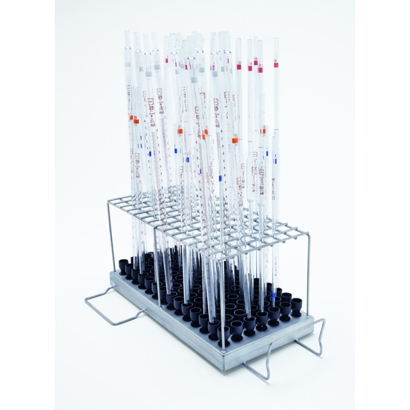 MODULE A303 POUR 98 PIPETTES (HAUTEUR 150 mm)