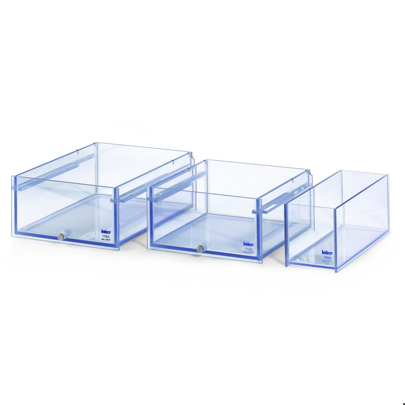 BAIN EN POLYCARBONATE 118A-E TEMPERATURE MAX 100øC VOLUME 18 LITRES HUBER