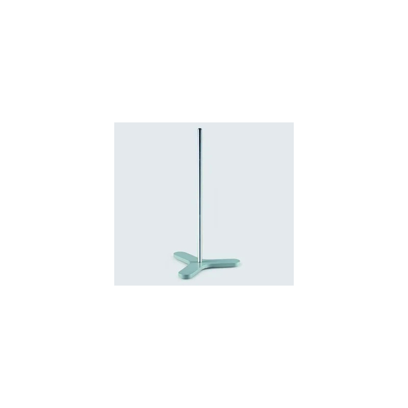 SUPPORT TREPIED POUR STATIF EN ACIER REVETU EPOXY VERT LONGUEUR PIED 185 mm, POIDS 1700 g, FILETAGE M10, SANS TIGE