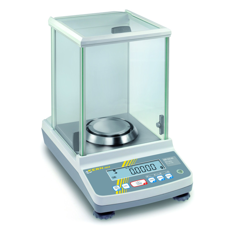 BALANCE ANALYTIQUE KERN ABT 100-5M PORTEE 101 G LECTURE 0,01 MG, PLATEAU INOX 80 MM CALIBRAGE INTERNE