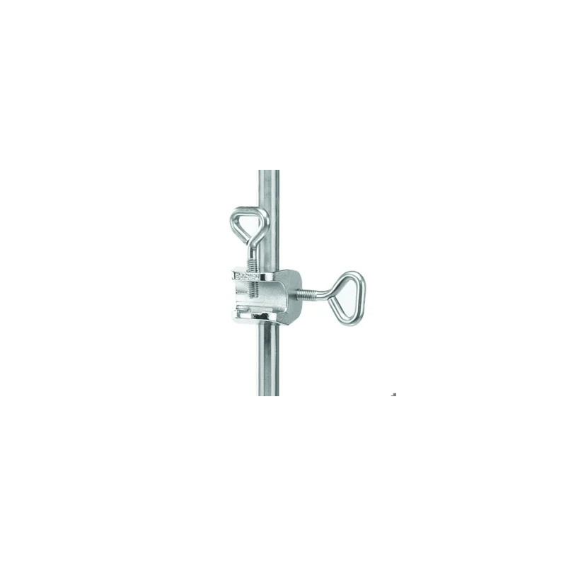 NOIX DE SERRAGE 90ø EN FONTE LAQUEE, PLAGE DE SERRAGE 13 mm