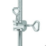NOIX DE SERRAGE 90ø EN FONTE LAQUEE, PLAGE DE SERRAGE 13 mm