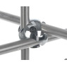 NOIX DE SERRAGE TROIS AXES EN DURALUMINIUM, PLAGE DE SERRAGE 9 - 13 mm