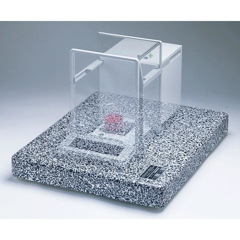 TABLE ANTIVIBRATOIRE VIBRASORB EN GRANITE DIMENSIONS 450 x 560 x 760 mm