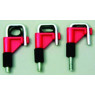PINCE POUR TUYAU SOUPLE STOP-IT EN PVDF ROUGE, DIAMETRE 0,5 - 10 mm