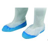 SURCHAUSSURE EN PP BLANC AVEC SEMELLE CPE BLEUE - PAR 50