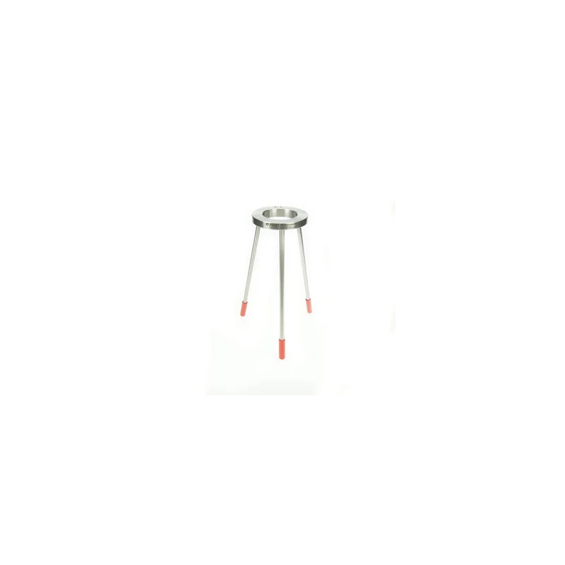 SUPPORT EN INOX POUR COUPE DE VISCOSITE AVEC NIVEAU A BULLE