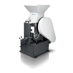 CONCASSEUR A MACHOIRES RETSCH BB 300, MACHOIRES EN ACIER DURCI AU MANGANESE