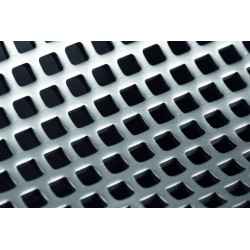 TAMIS A PERFORATIONS EN ACIER INOX POUR PULVERISETTE 25