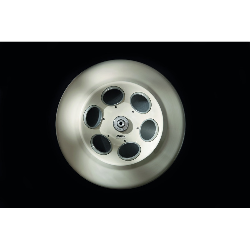 ROTOR ANGULAIRE POUR 6 TUBES 94 ML POUR CENTRIFUGEUSE ROTINA 380 / 380 R