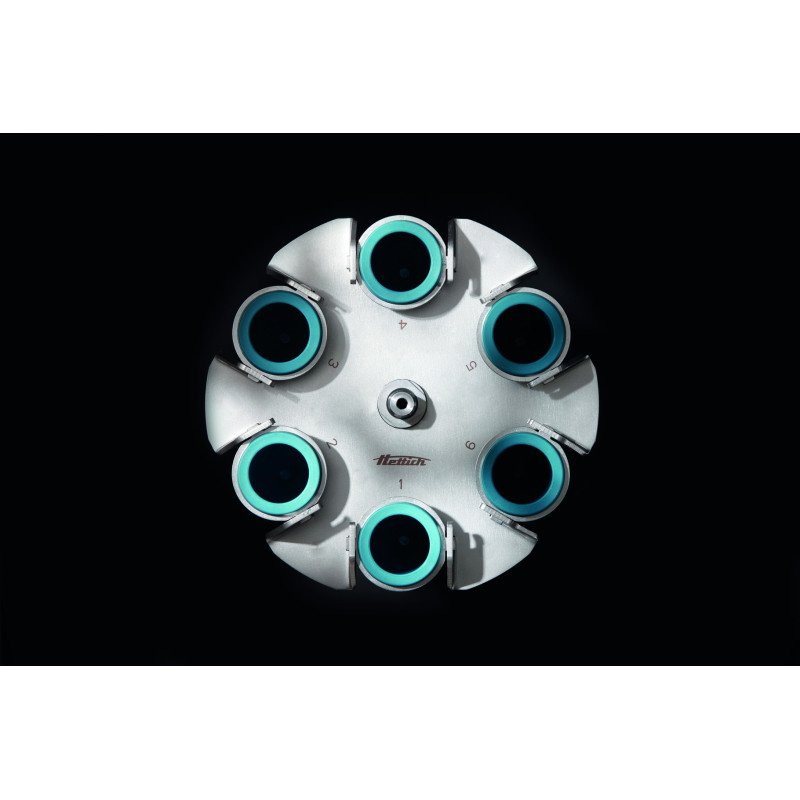 ROTOR LIBRE POUR 6 X 15 ML MAX OU TUBES CONIQUES 6 X 50 ML AVEC NACELLES POUR CENTRIFUGEUSE UNIVERSAL 320/320R